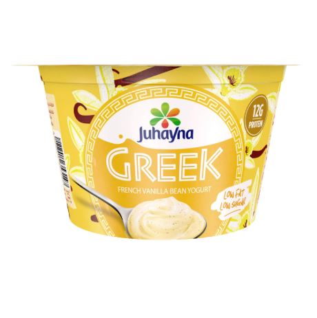 زبادى يونانى بالفانيليا جهينه 180 جرام