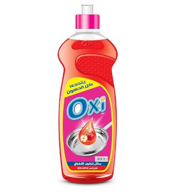 سائل غسيل اطباق بالتفاح اوكسى 600 مل
