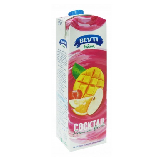 علبه عصير كوكتيل بيتى لتر