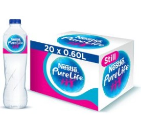 كرتونه مياه معدنية نستله 600 ملل (20 زجاجه)