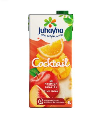 علبه عصير كوكتيل جهينه 1 لتر
