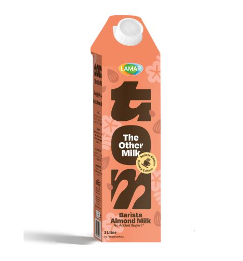 علبه لبن لامار توم حليب اللوز بريستا 1 لتر