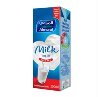 علبه لبن المراعى كامل الدسم 200 ملل