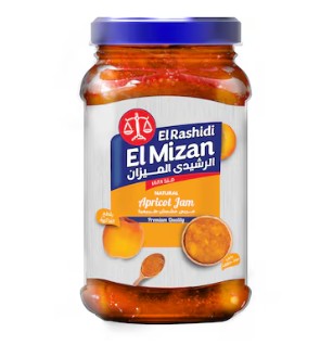 بطرمان مربى مشمش الرشيدى الميزان 340 جرام