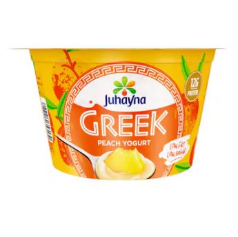 زبادى يونانى بالخوخ جهينه 180 جرام