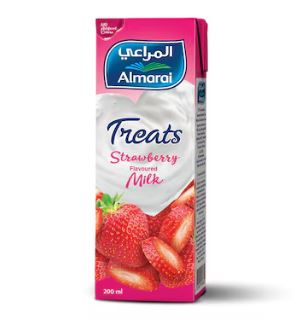 علبه لبن المراعى بالفراوله 200 ملل