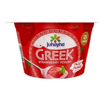 زبادى يونانى بالفراوله جهينه 180 جرام