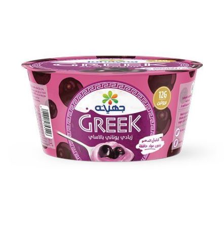 زبادى يونانى توت بالاساى جهينه 180 جرام