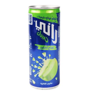 علبه عصير تفاح حبيبات رانى 235 ملل