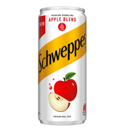 شويبس تفاح كانز 300 ملل