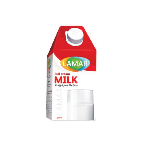 علبه لبن لامار كامل الدسم 500 ملل