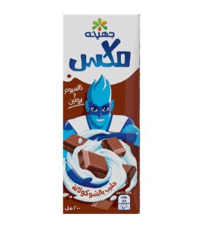 علبه لبن مكس جهينه شيكولاته 200 ملل