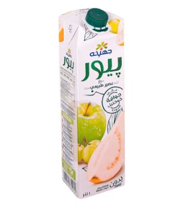 علبه عصير جوافه بيور جهينه 1 لتر