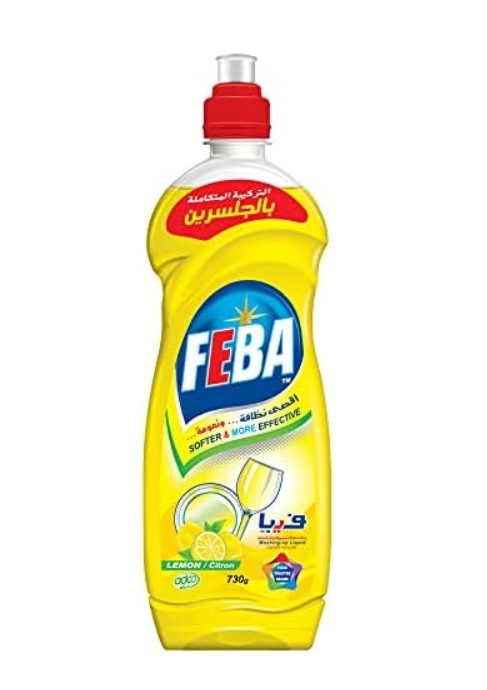 سائل ليمون غسيل اطباق فيبا 520 جرام