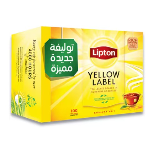 شاى ليبتون 100 فتله