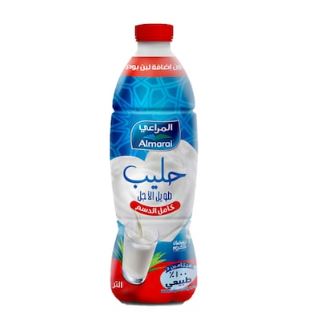 علبه لبن المراعى كامل الدسم 1 لتر زجاجه بلاستيك