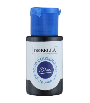 لون طعام سائل جل ازرق دوبيلا 30 ملل