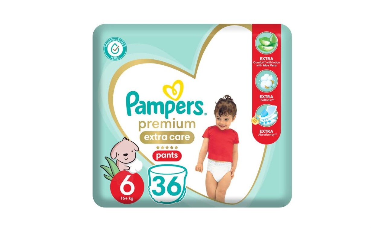 حفاضات بامبرز بانتس مقاس 6 -36 قطعه