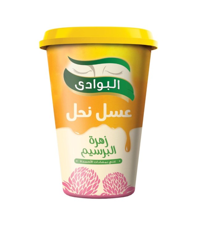 بطرمان عسل نحل زهره البرسيم البوادى 810 جرام