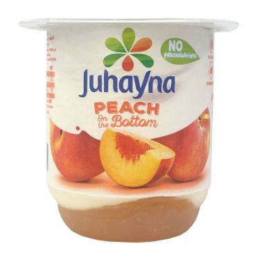 زبادى بالخوخ جهينه 105 جرام