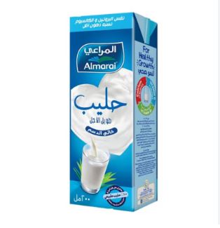 علبه لبن المراعى خالى من الدسم 200 ملل