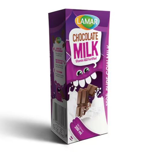علبه لبن لامار بطعم الشيكولاته 200 ملل