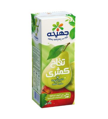 علبه عصير تفاح وكمثرى جهينه 235 ملل