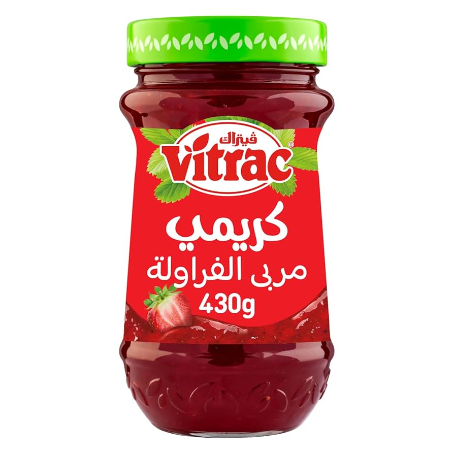 بطرمان مربى فراوله كريمى فيتراك 430 جرام