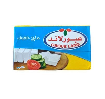 علبه جبنه عبور لاند ملح خفيف - 250 جرام