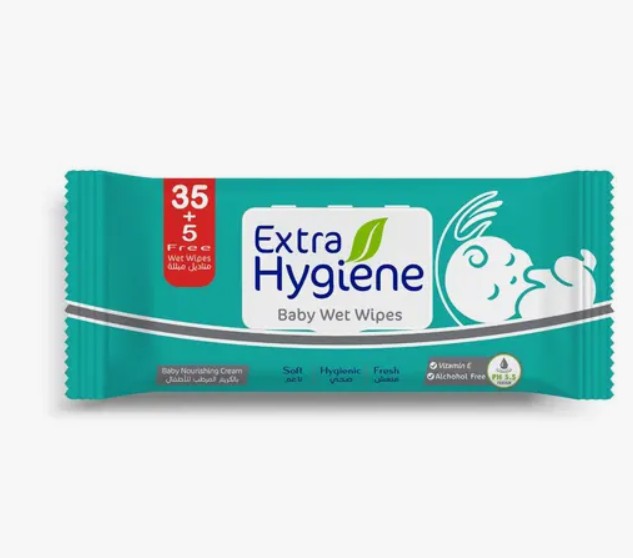 مناديل مبلله هاى جين بيبى 40 منديل