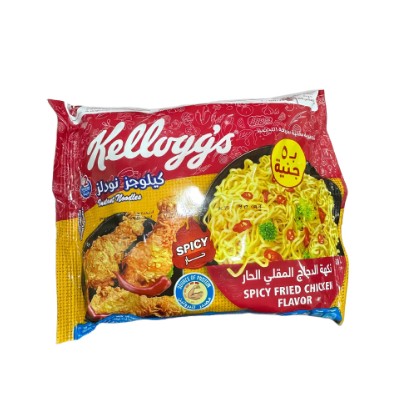 كيلوجز نودلز بنكهة الدجاج  المقلى الحار– 55 جم