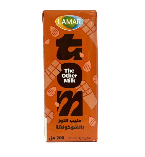 علبه لبن لامارتوم حليب لوز بالشيكولاته  200 ملل