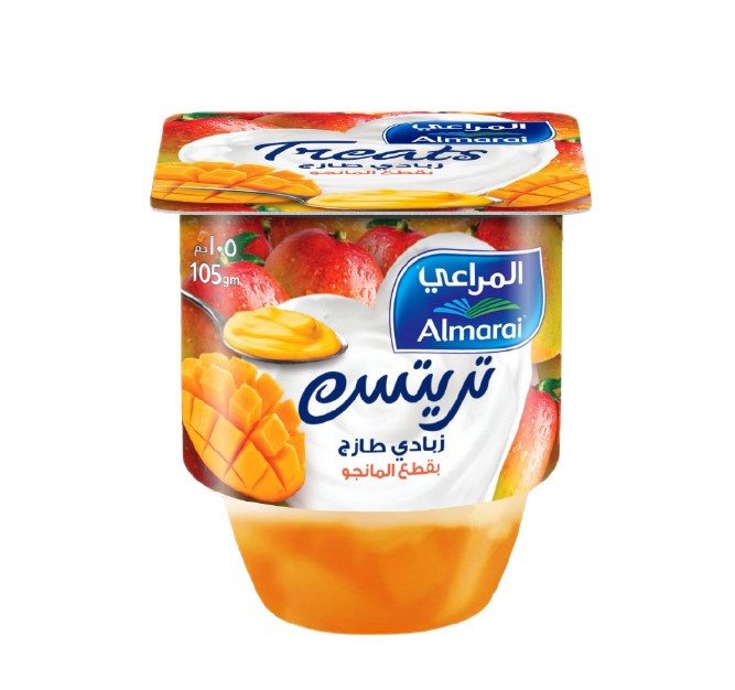 علبه زبادى المراعى 105 جم مانجا